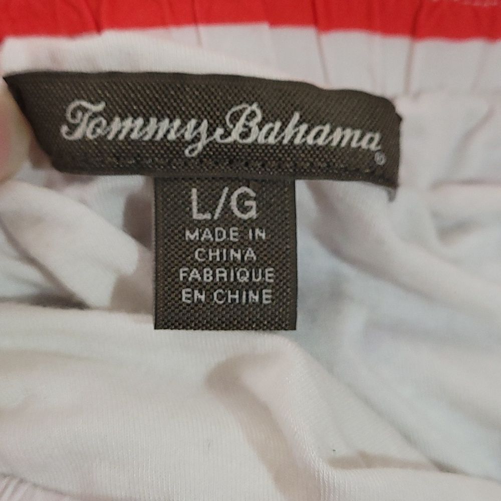 Tommy Bahama Red and White Sleeveless Maxi Dress - Picture 5 of 6